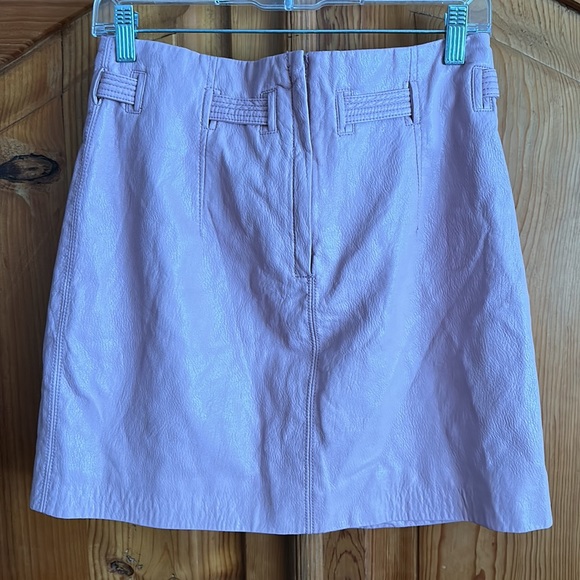 Free People pleather skirt - Picture 4 of 7